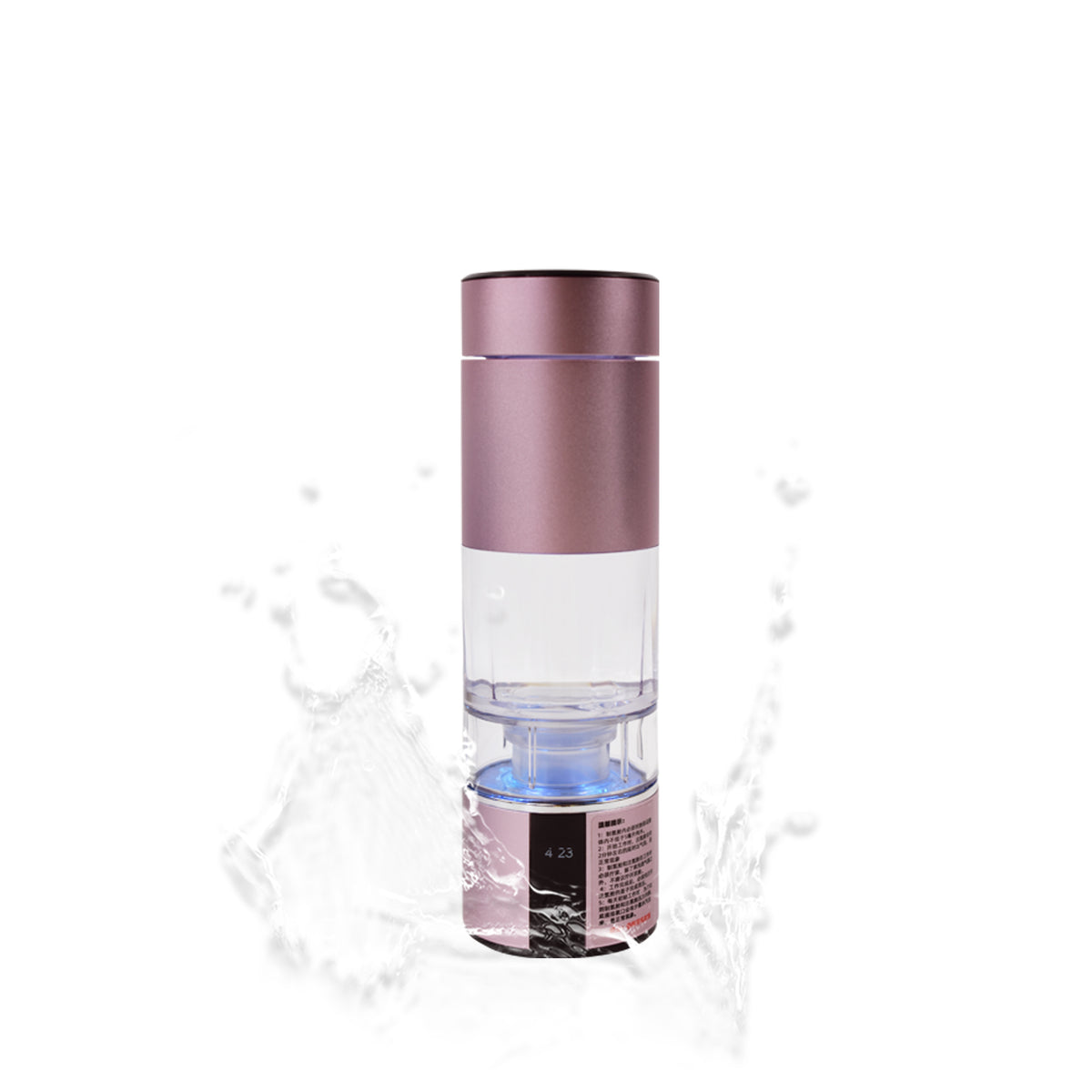 Exclusive Dual Chamber Hydrogen Injection Design 6000 PPB Ultra Saturated Hydrogen Rich Electrolytic Hydrogen Cup