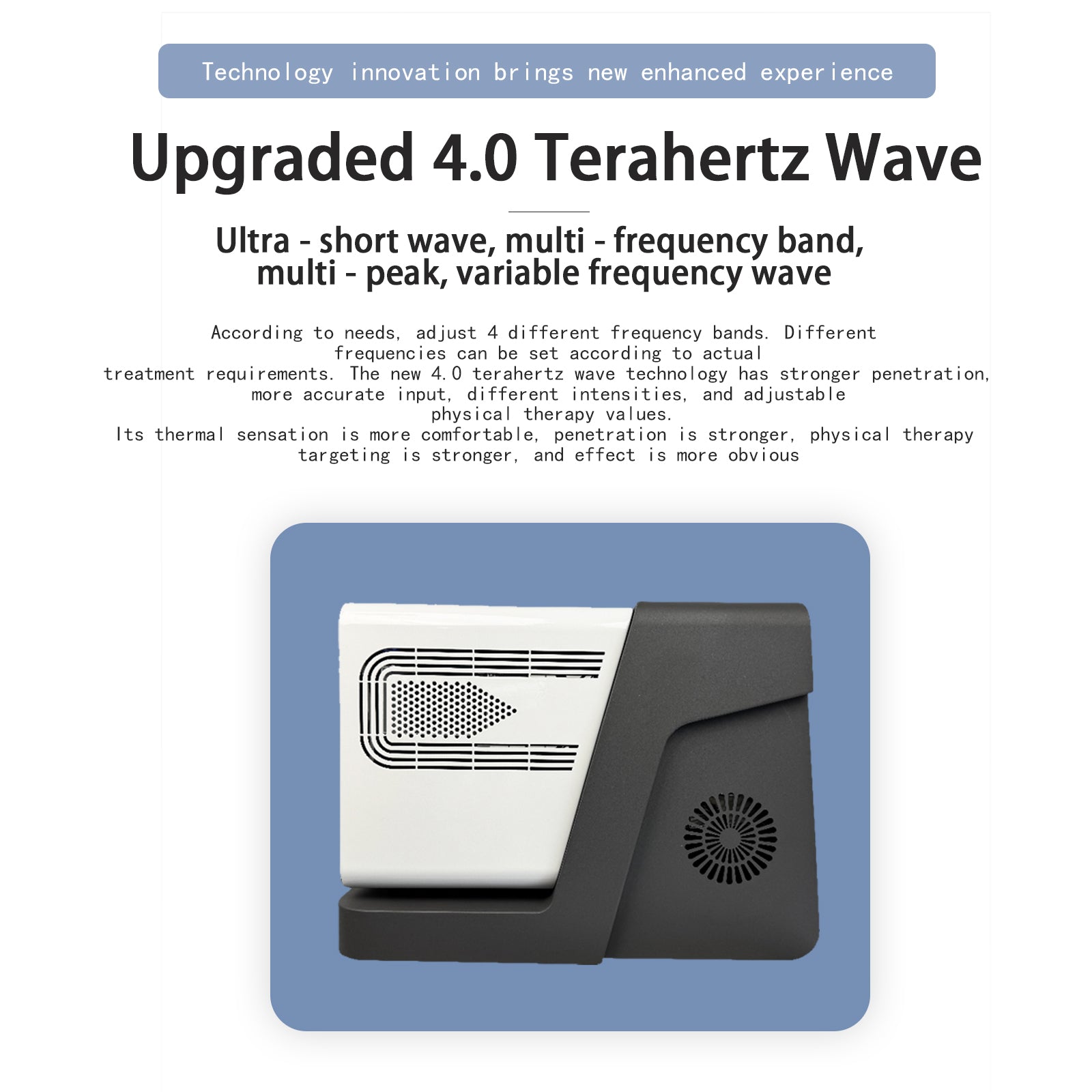 Thz Magneto Negative Ion Pain Relief Bioresonance Therapy Machine